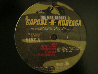 Capone -N- Noreaga : The War Report (2xLP, Album, Promo, Cle)