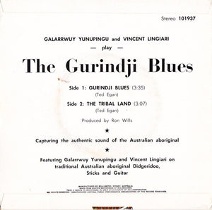 Galarrwuy Yunupingu : Gurindji Blues (7", Single)