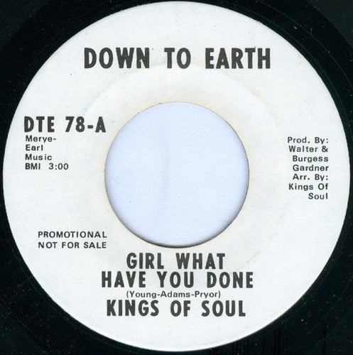 Kings Of Soul (2) : Girl What Have You Done (7