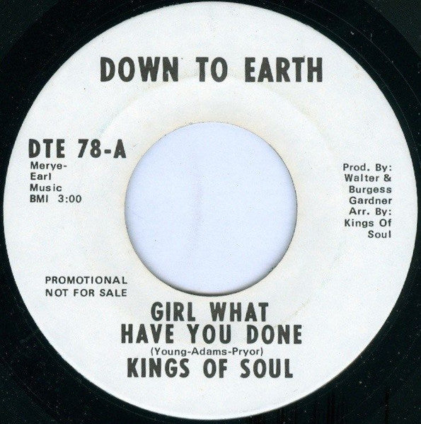 Kings Of Soul (2) : Girl What Have You Done (7