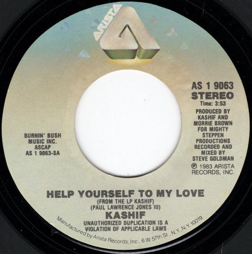 Kashif : Help Yourself To My Love (7