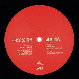 Almunia : Find My Way (10")