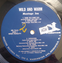Load image into Gallery viewer, Montego Joe : Wild &amp; Warm (LP, Album, Mono)
