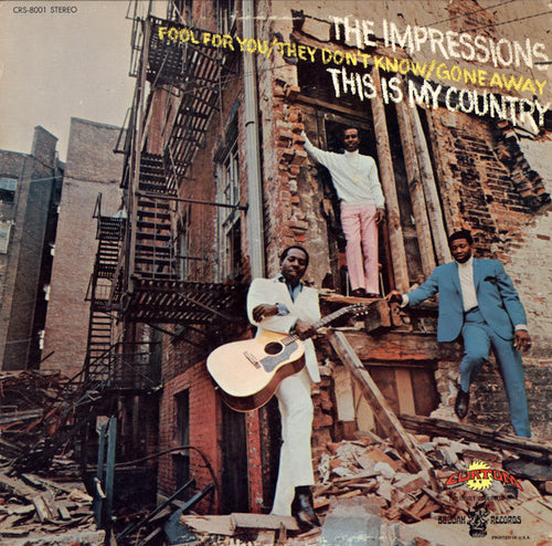The Impressions : This Is My Country (LP, Album)