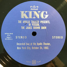 Load image into Gallery viewer, James Brown : The James Brown Show ('Live' At The Apollo) (LP, Album, RE)
