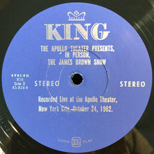 Load image into Gallery viewer, James Brown : The James Brown Show ('Live' At The Apollo) (LP, Album, RE)
