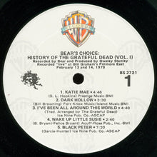 Load image into Gallery viewer, The Grateful Dead : History Of The Grateful Dead, Vol. 1 (Bear's Choice) (LP, Album, RE, Win)
