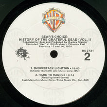 Load image into Gallery viewer, The Grateful Dead : History Of The Grateful Dead, Vol. 1 (Bear's Choice) (LP, Album, RE, Win)

