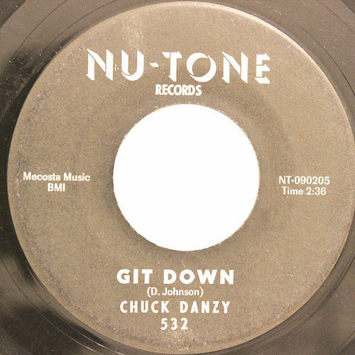 Chuck Danzy : Git Down / Jay Walk (7