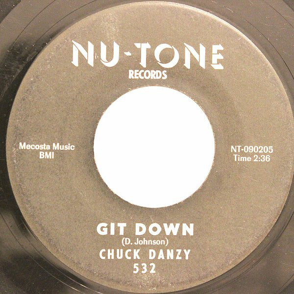Chuck Danzy : Git Down / Jay Walk (7
