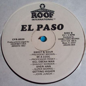 Various : El Paso - All Star Line-Up (LP, Comp)