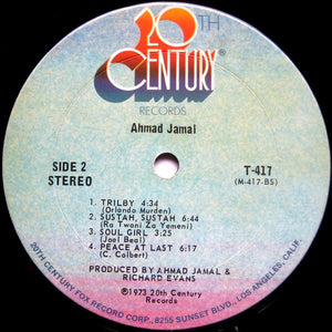 Ahmad Jamal : Ahmad Jamal '73 (LP, Album, San)