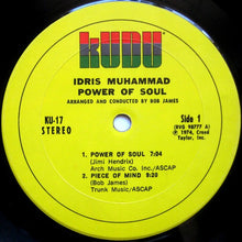 Load image into Gallery viewer, Idris Muhammad : Power Of Soul (LP, Album)
