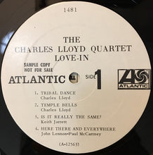 Load image into Gallery viewer, The Charles Lloyd Quartet : Love-In (LP, Mono, Promo)
