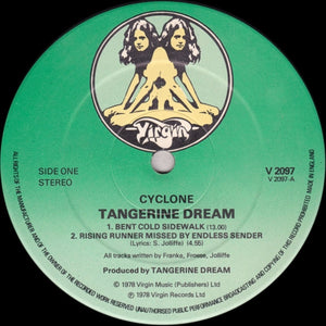 Tangerine Dream : Cyclone (LP, Album, Gat)