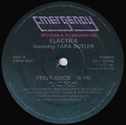 Electra (2) Featuring Tara Butler : Feels Good (Carrots & Beets) (12