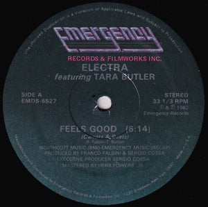 Electra (2) Featuring Tara Butler : Feels Good (Carrots & Beets) (12")