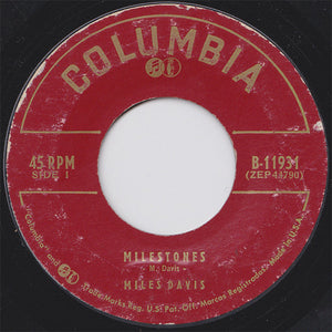 Miles Davis : Milestones / Dr. Jeckyll (7", EP)