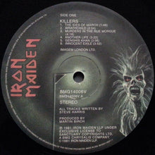 Load image into Gallery viewer, Iron Maiden : Killers (LP, Album, RE, 180)
