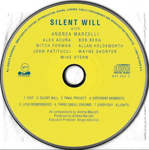 Andrea Marcelli : Silent Will (CD, Album)