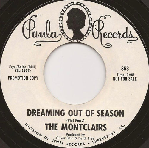 The Montclairs : Dreaming Out Of Season / I Just Can't Get Away (7