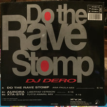 Load image into Gallery viewer, DJ Dero : Do The Rave Stomp (12&quot;)
