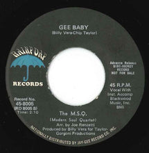 Load image into Gallery viewer, The M.S.Q. (Modern Soul Quartet) : Save A Place For Me (7&quot;, Single, Promo)
