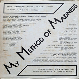 Crazy (4) : My Method Of Madness (LP, Album)