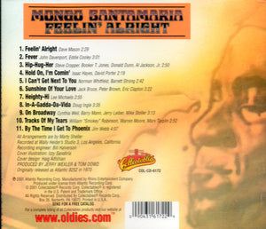 Mongo Santamaria : Feelin' Alright (CD, Album)