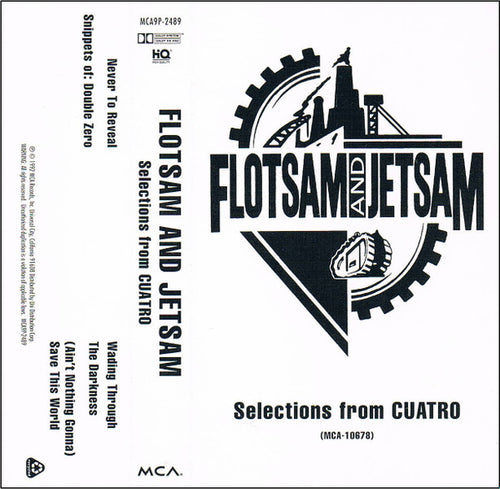 Flotsam And Jetsam : Selections From Cuatro (Cass, EP, Promo)