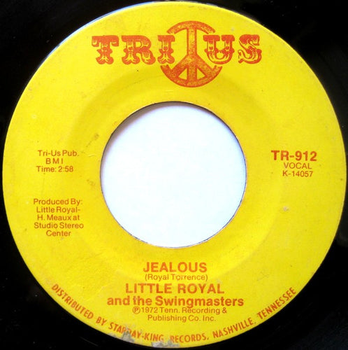 Little Royal And The Swingmasters* : Jealous / Razor Blade (7