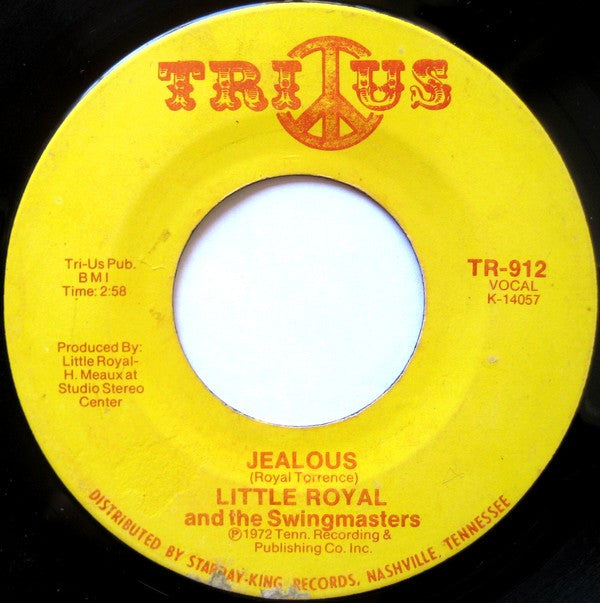 Little Royal And The Swingmasters* : Jealous / Razor Blade (7