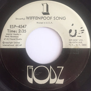 Godz* : Wiffenpoof Song (7", Single)