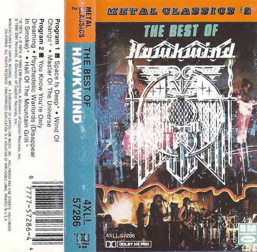 Hawkwind : Metal Classics #2 The Best Of Hawkwind (Cass, Comp, Dol)