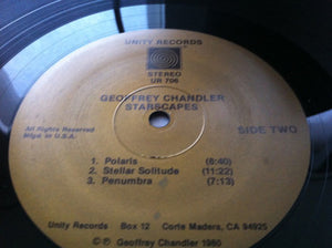 Geoffrey Chandler : Starscapes (LP, Album)