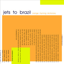 Load image into Gallery viewer, Jets To Brazil : Orange Rhyming Dictionary (CD, Album)
