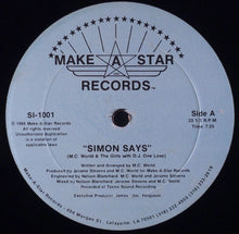 Load image into Gallery viewer, M.C. World &amp; The Girlz With  DJ One Love : Simon Says (12", Single)
