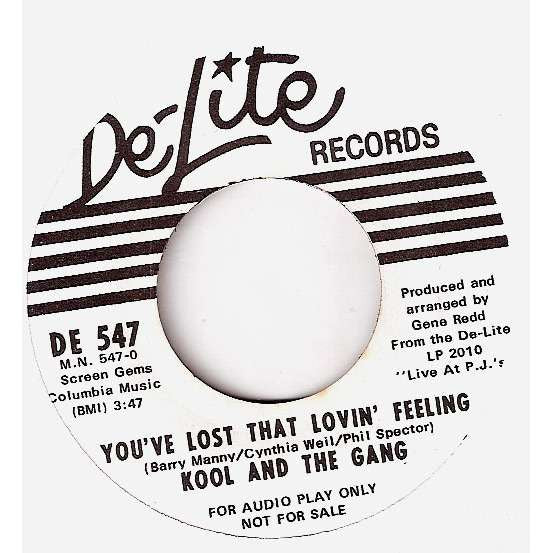 Kool And The Gang* : You've Lost That Lovin' Feeling (7