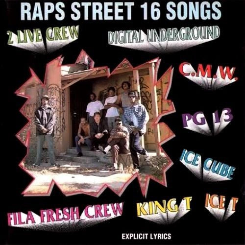 Various : Raps Street 16 Songs (CD, Comp)