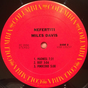 Miles Davis : Nefertiti (LP, Album, RE)