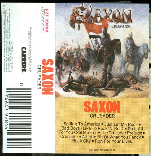 Saxon : Crusader (Cass, Album)