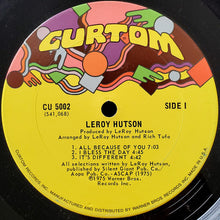 Load image into Gallery viewer, LeRoy Hutson : Hutson (LP, Album)
