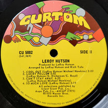 Load image into Gallery viewer, LeRoy Hutson : Hutson (LP, Album)
