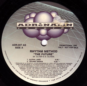 Rhythm Method : The Future (12", Promo)