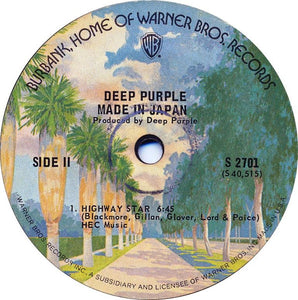 Deep Purple : Made In Japan (7", Jukebox, Styrene)