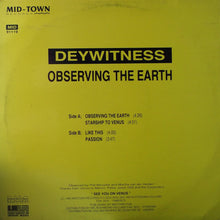 Load image into Gallery viewer, Dyewitness : Observing The Earth (12")
