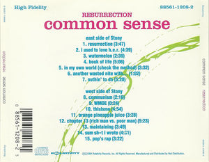 Common Sense* : Resurrection (CD, Album)