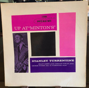 Stanley Turrentine : Up At "Minton's" Volume 2 (LP, RE)