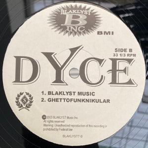 Dyce (5) : DYCE (12", EP)