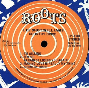 Lee Shot Williams : Country Disco (LP, Album)